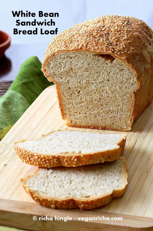 White Bean Sandwich Bread Loaf. Vegan Recipe Vegan Richa Bloglovin’